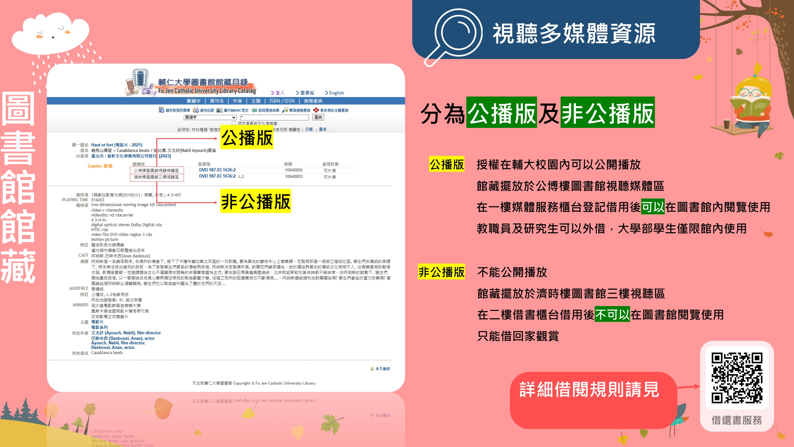 新生圖書館使用指南-視聽多媒體資源